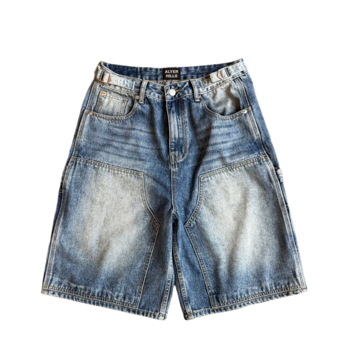 BLANK RESTORED DOUBLE KNEE JORTS